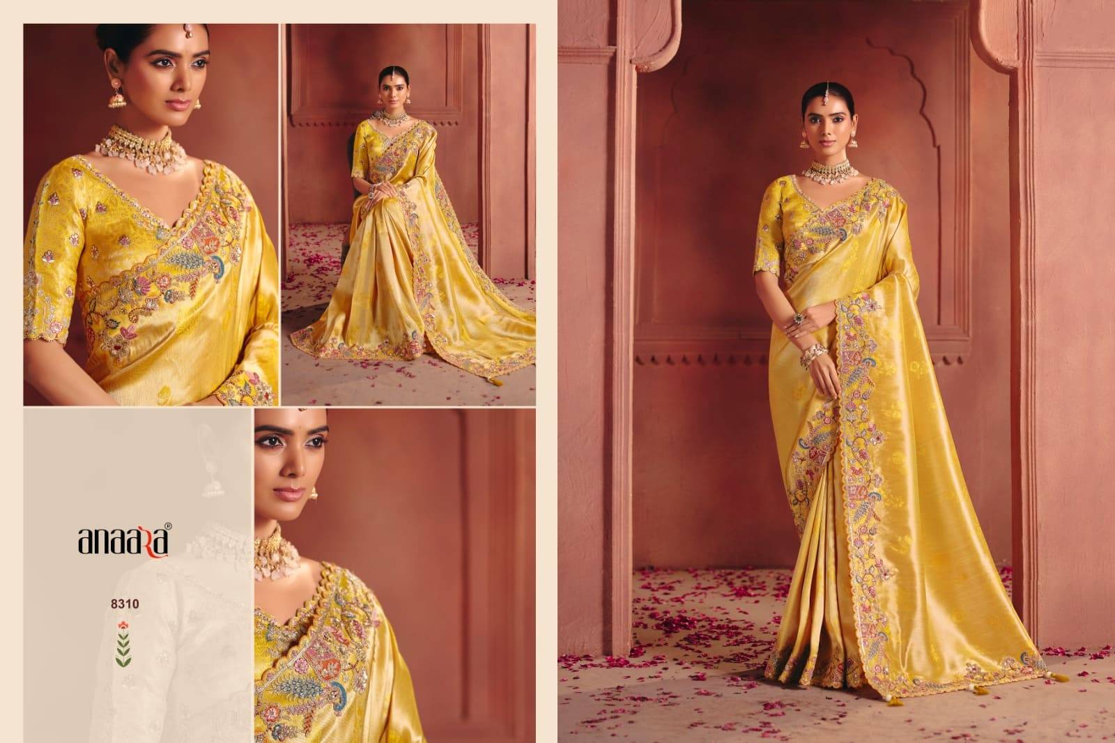 ANAARA 8300 SERIES BY TATHASTU 8301 to 8312 Series Indian Traditional Bridal Wear Collection Beautiful Stylish Fancy Colorful Party Wear & Occasional Wear Silk Sarees At Wholesale Price